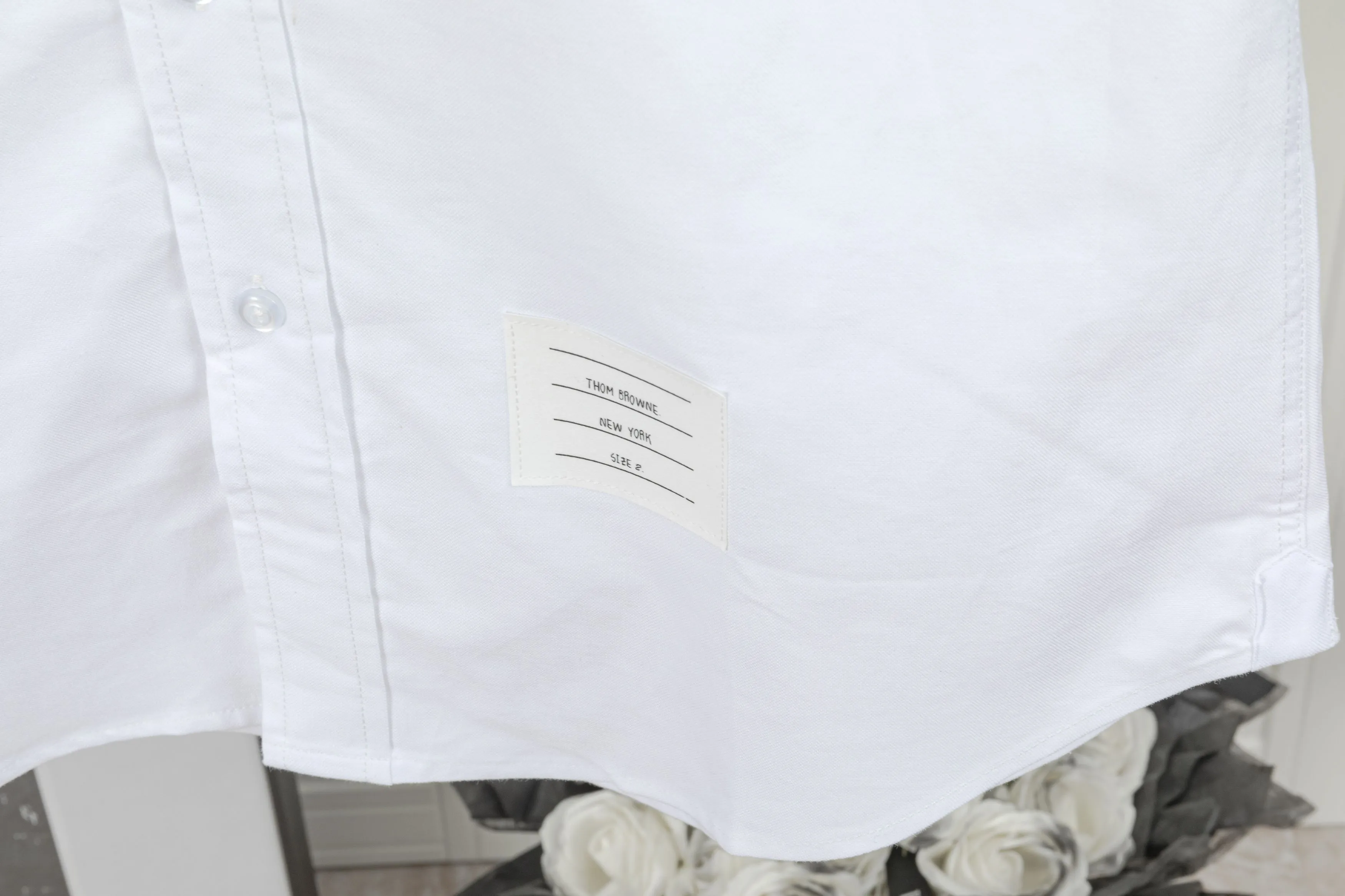 𝑻𝒉𝒐𝒎 𝑩𝒓𝒐𝒘𝒏𝒆 🇳🇱Classic Gray THOM BROWNE . Classic Gray ZP Quality White Same Style TB TB + + ：White Size：0/1/2/3/4